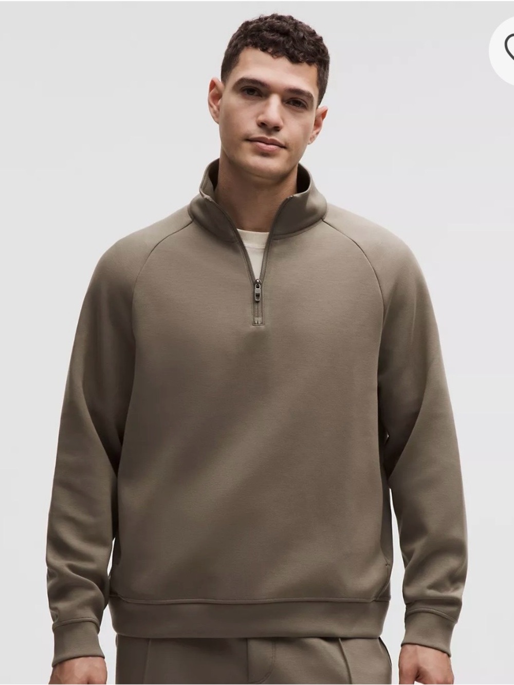 Lululemon men’s Smooth Spacer Quarter Zip